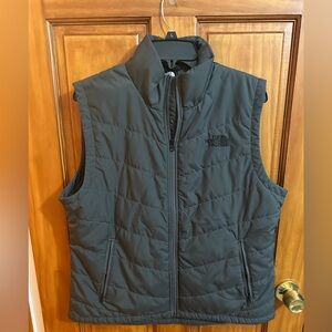 NorthFace vest - gray - women’s large